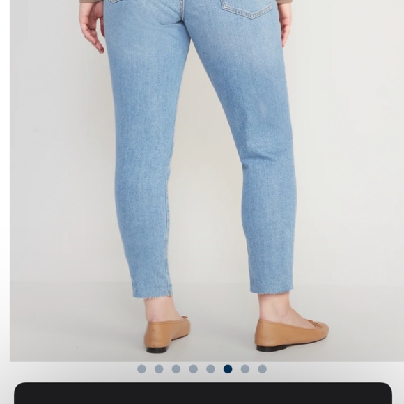 Old Navy Petite Curvy O.G. Straight Jeans Size 16 - Picture 3 of 7